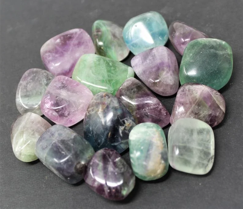 Natural Genuine Multi Fluorite Tumbled Stones Healing.jpg