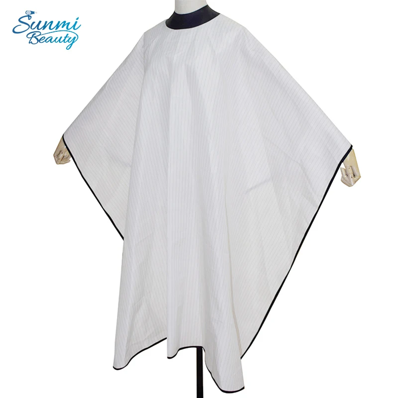 Custom Logo Salon Barber Sets Gown Polyester Haircut Hairdresser Barber Cape And Apron And Hair Dye Cape