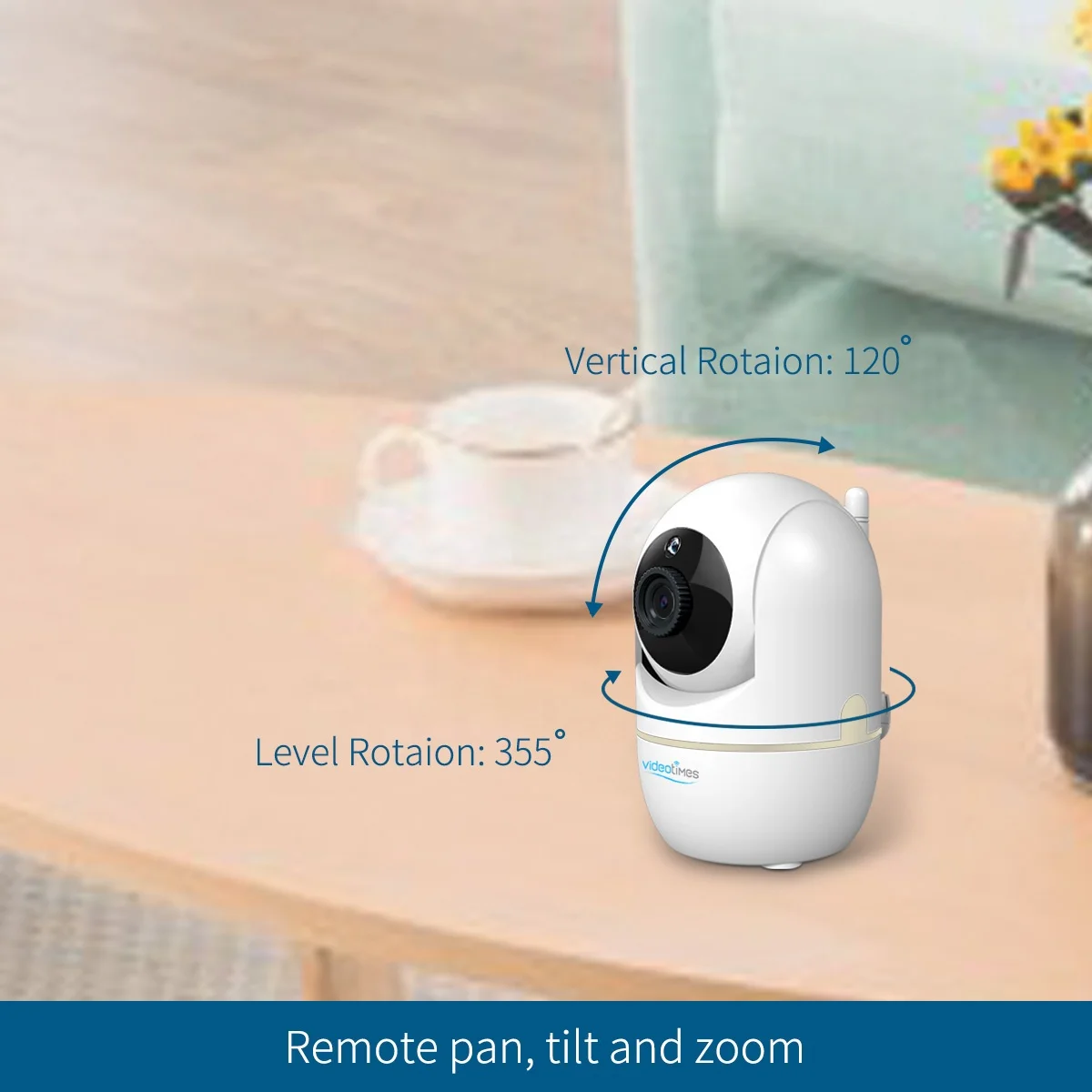 2020 3 2 дюймовый ЖК-дисплей радио smart remote pan tilt монитор bebe видеокамера