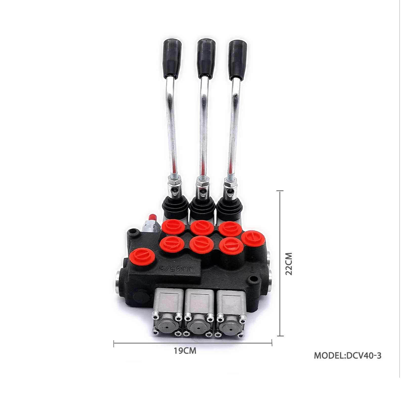 Factory OEM Manufacturer price DCV40 hydraulic pump control valve manual directional valve