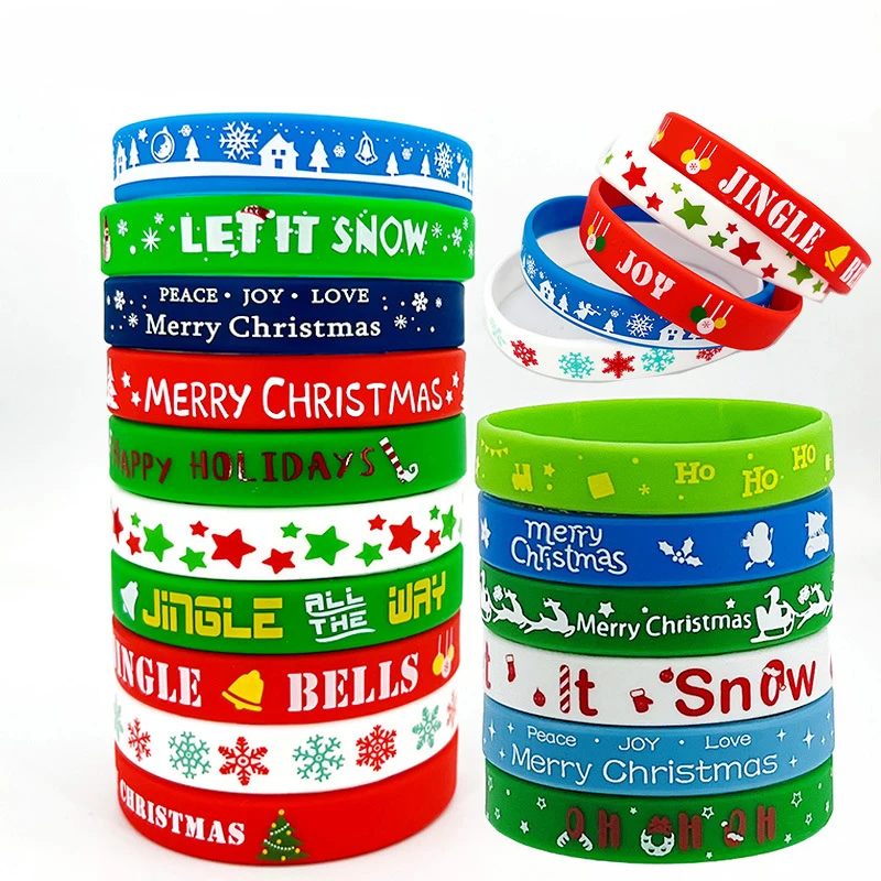 New Letter Silicone Bracelet Customized Fashionable Creative Environmentally Friendly Silicone Wristband
