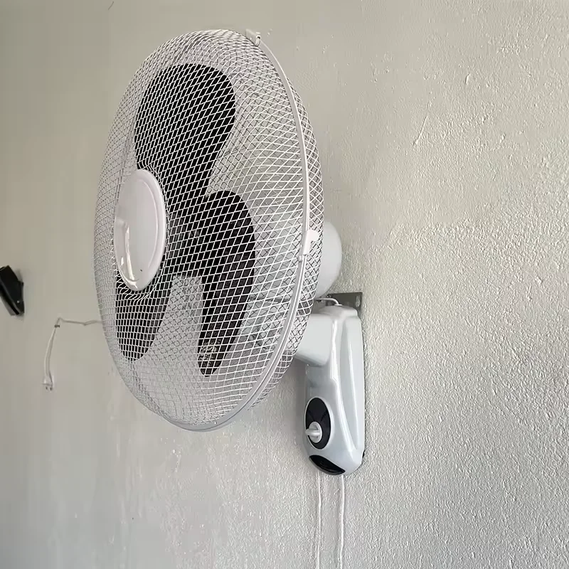High Quality Ventilator Mural Hanging Fan Household  Wall Mount Fan with Remote Control Wall  Hot sell 16 Inch wall fan