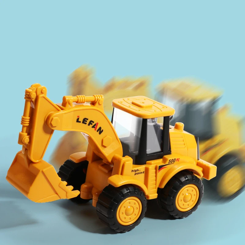 Diecast Vehicles Take Apart Truck Car Model Toys Construction Vehicles Excavator Toy Set For Boy