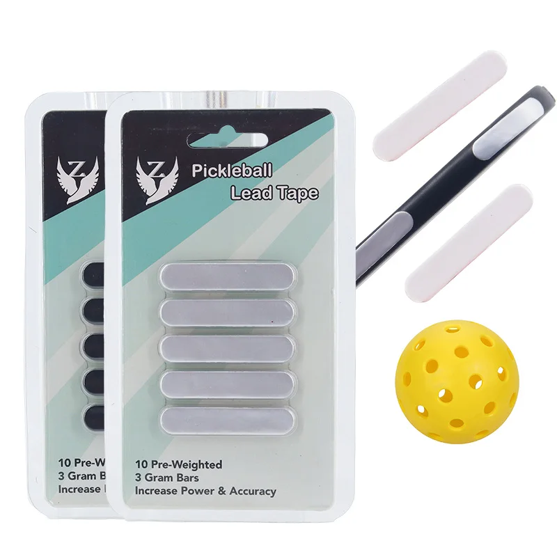 Customizable Pickleball Paddle Weight Enhancer Lead Tape Kit With Self-Adhesive Adjust Racket Balance for Optimal Performance