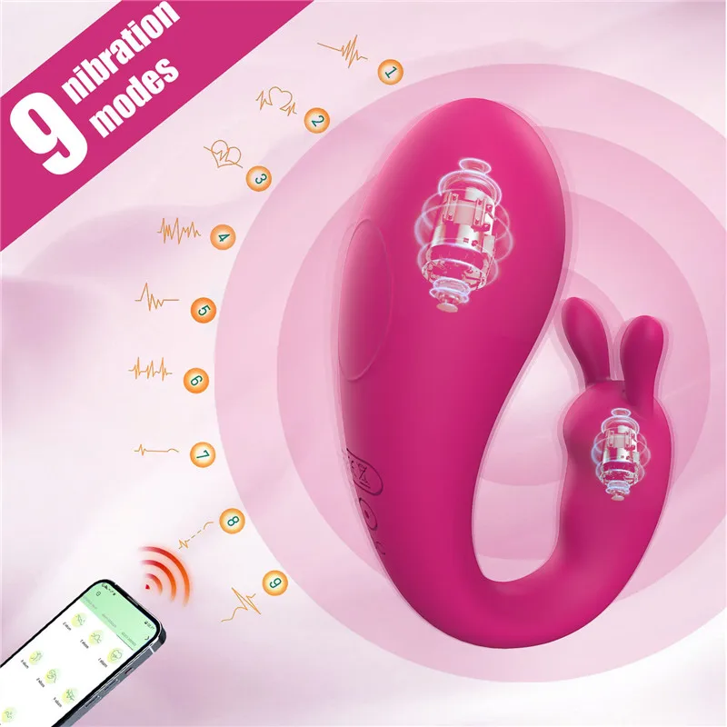Long Distance Wearable Smart App Wireless Remote Controlled Vibrating Dildo G spot sex toy Women Panty Egg bluetooth Vibrator