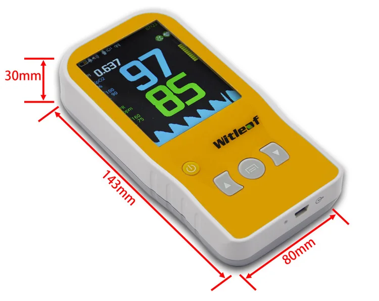 CE high quality portable touch screen multi-parameter monitor handheld pulse oximeter for hospital ICU