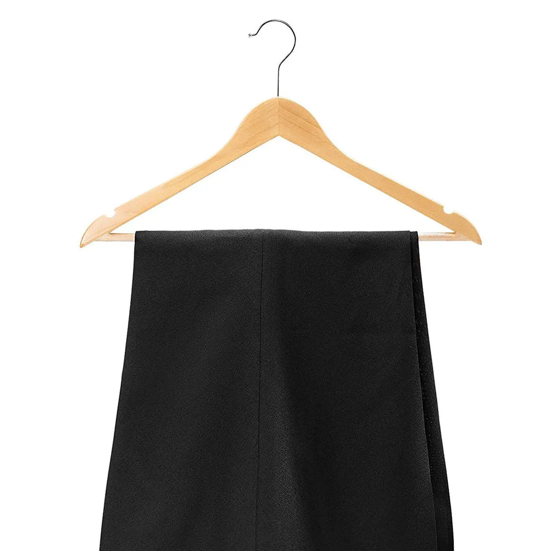 Grade A mixed hard wood factories more than 23 years Heavy Duty wooden clothes hanger wooden suit coat hangers