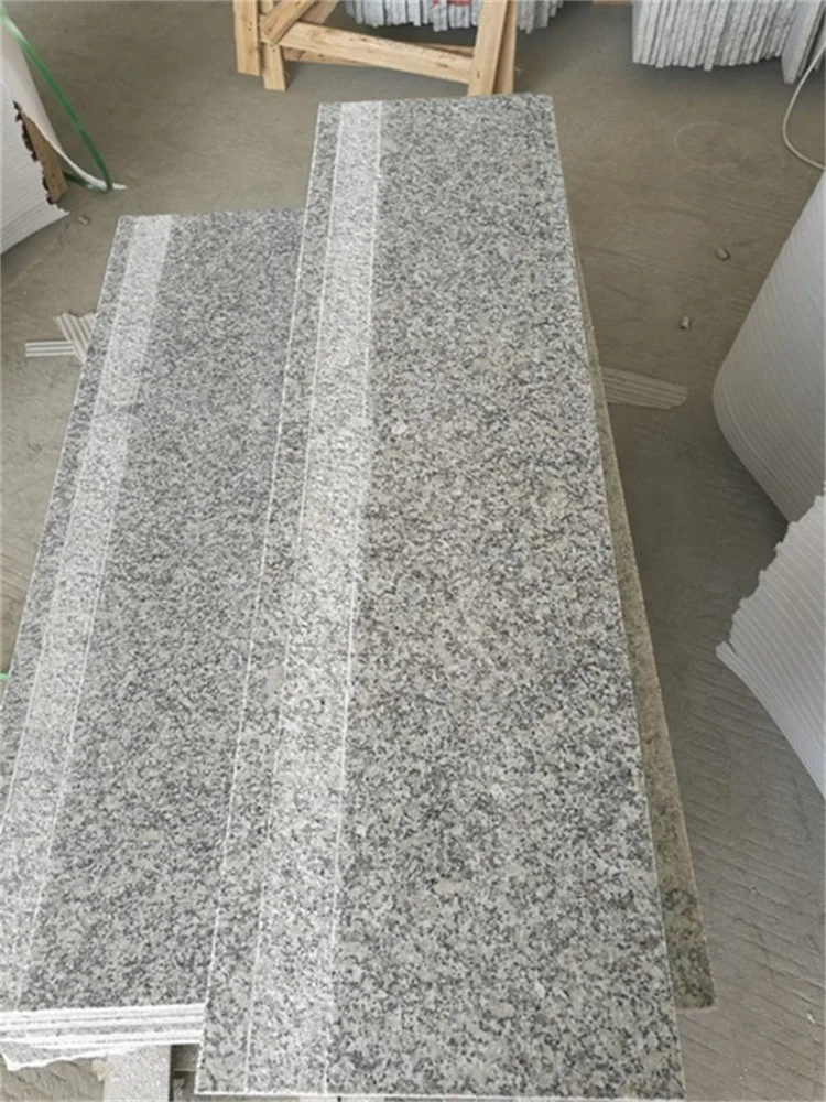 Cheapest granite Own quarry Big quantity supplying lowest price sardo grey granite step