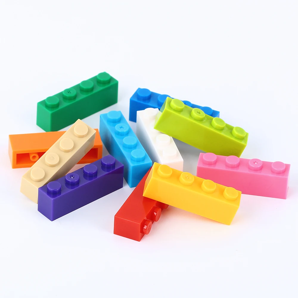 Wholesale MOC  1 x 4 Bricks NO.3010 Abs Plastic Accessories Parts puzzle building blocks toy For Children
