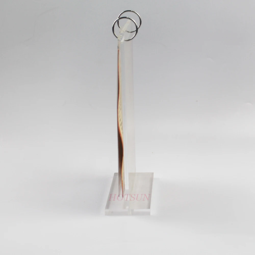 High Quality Flip Up 3 Pieces PVC Sleeves Restaurant Table Menu Stand Custom A5 Acrylic Menu Holder