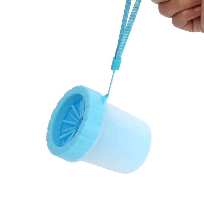 Custom silicone eco-friendly portable different sizes cup outdoor mud buster dog pet dirty paw foot washer