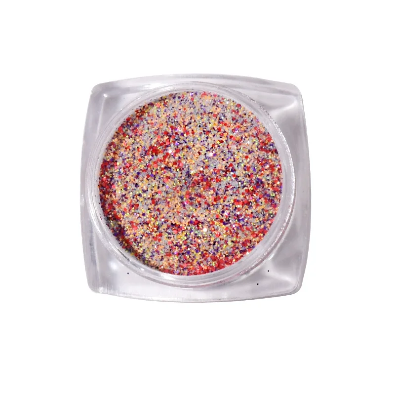 Autumn winter nail woolen powder net sequin sugar effect lattice pattern granulated sugar dust glitter powder nail art wholesale