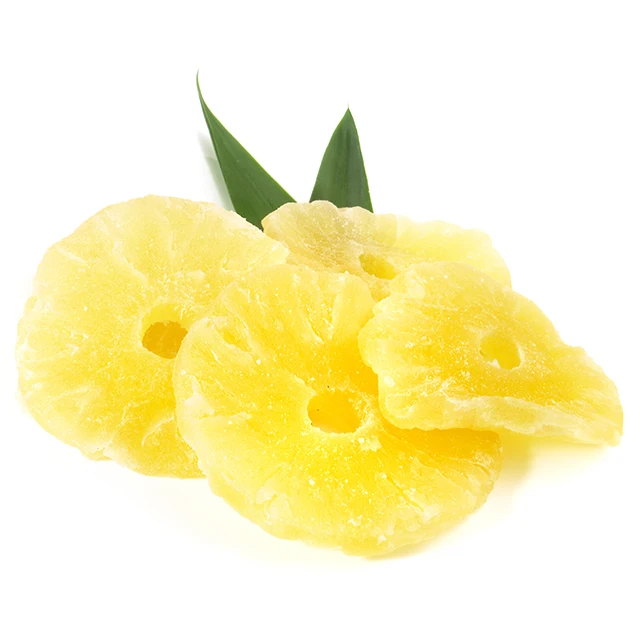 
 Дегидратированные сушеные фрукты, ананас, ядро, кусочки, полоски, кубики из Таиланда  