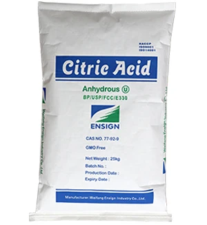 Food grade Citric acid, factory supply Citric Acid Anhydrous