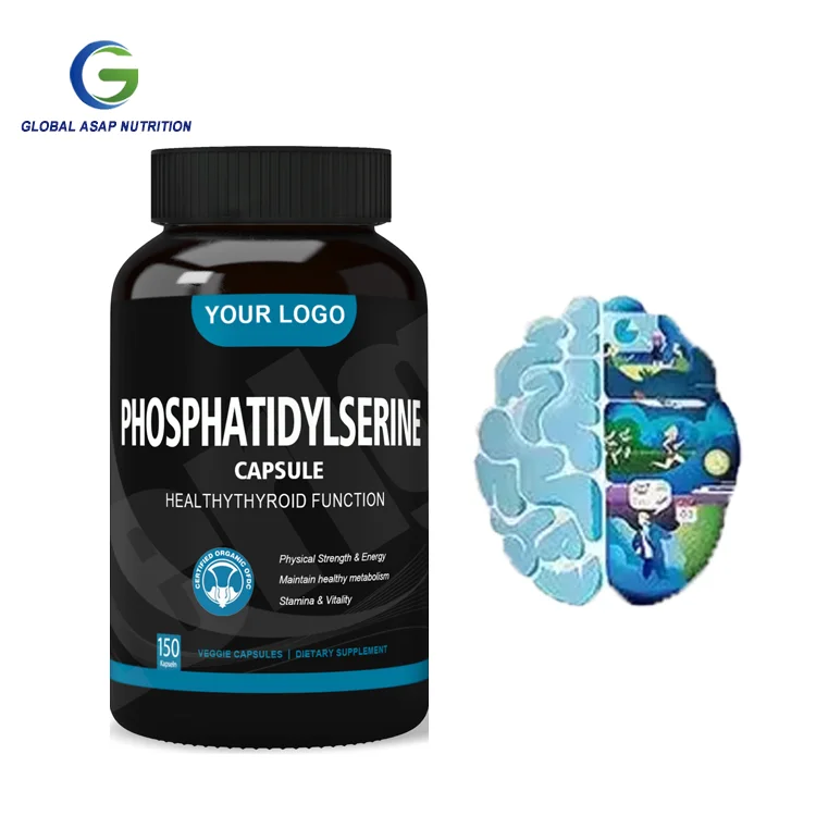 Health Nootropic Brain Supplement softgels Vitamin B12 tablets phosphatidylserine softgels Capsules