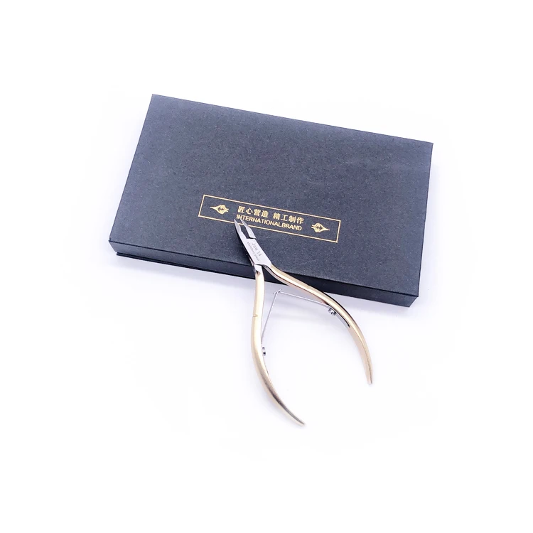 Wholesale Private Label Professional High Quality Best Gold Stainless Steel Personalized Cuticle Nail Nipper
