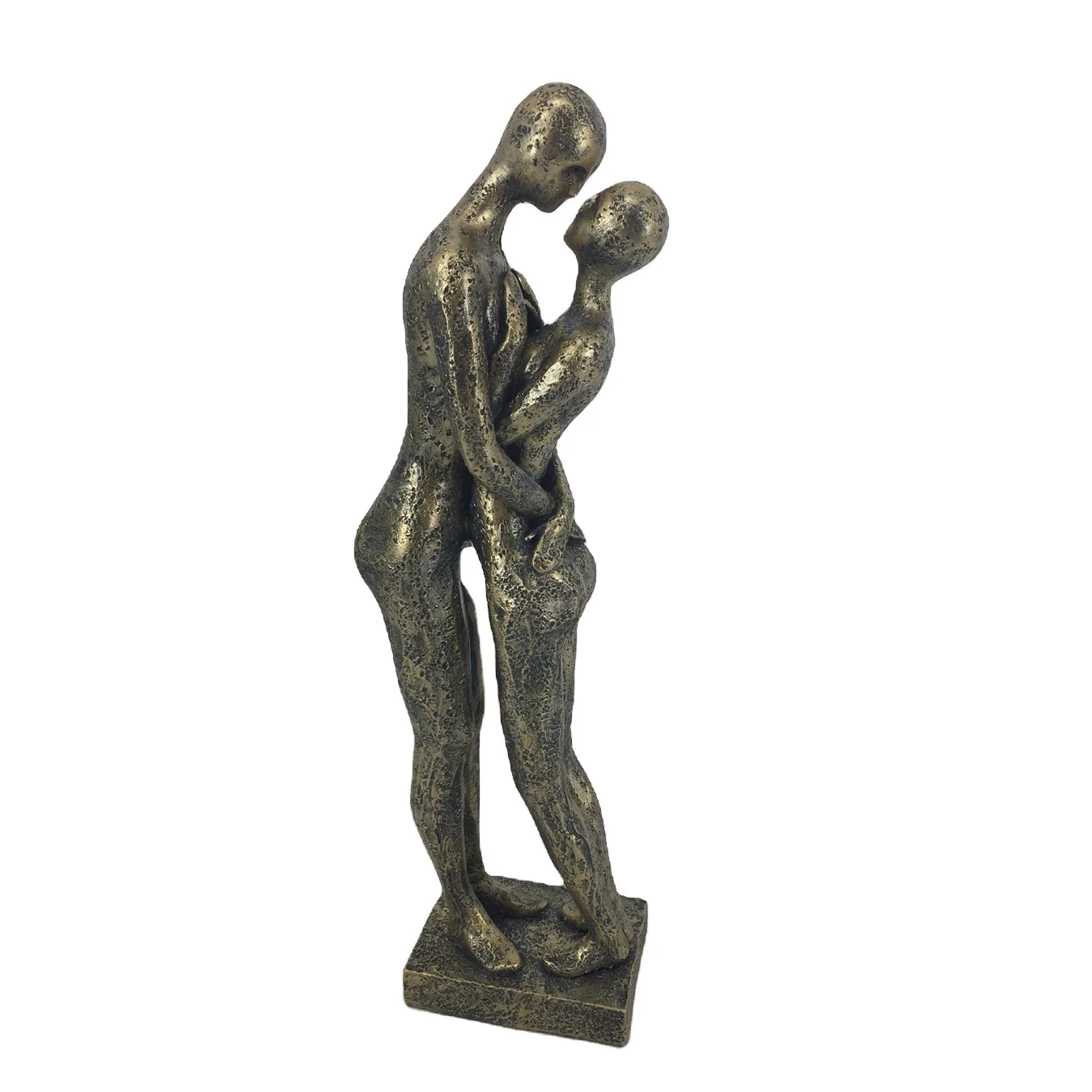 Custom Handmade Polyresin Couple Lover Sculpture Figurine
