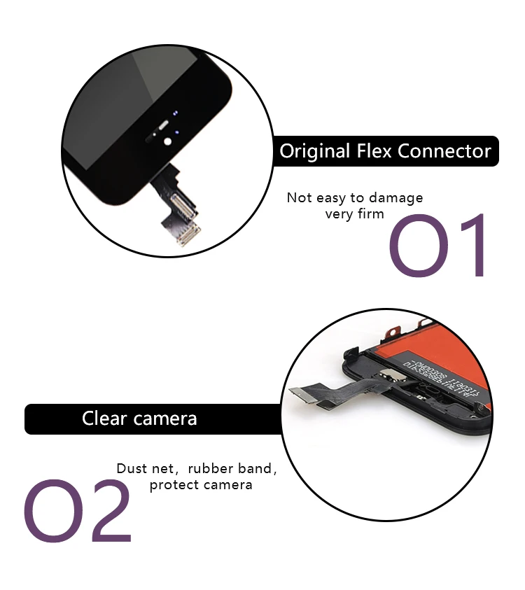 
100% Original New Mobile Accessory for iphone 5 screen mobile phone lcds display 