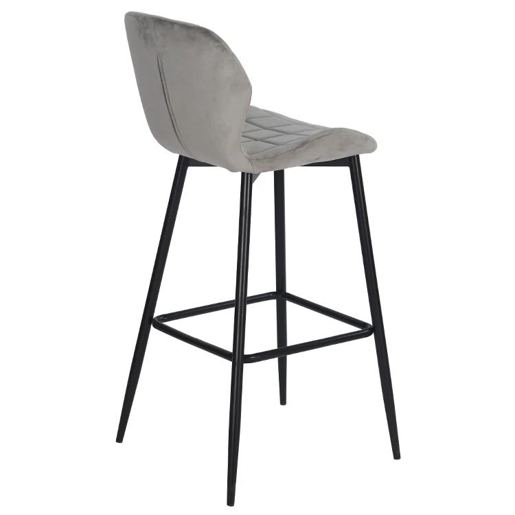 Free samle metal leg wood top bar chair modern bar stool high chair bar stools wholesale