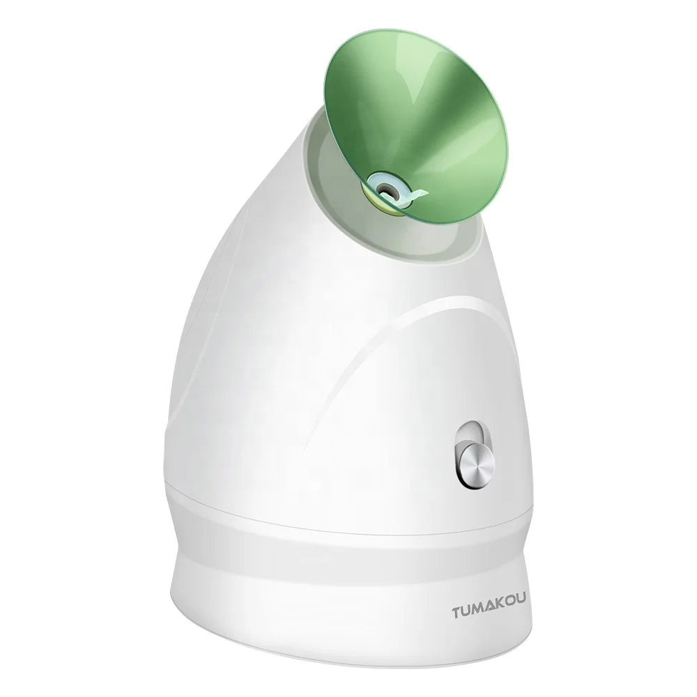 
TUMAKOU Facial Steamer - Nano Ionic Face Steamer for facial - COOL Warm Mist - 25 & 60 Min Steam Time - Home SPA Face Humidifier 