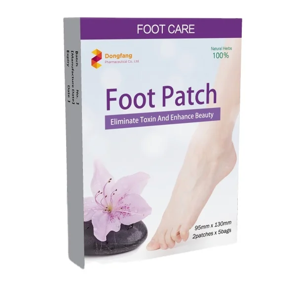 Top Selling Products 2023 Bamboo Wood Vinegar Extract Ginger Detox Relax Foot Patch for All People