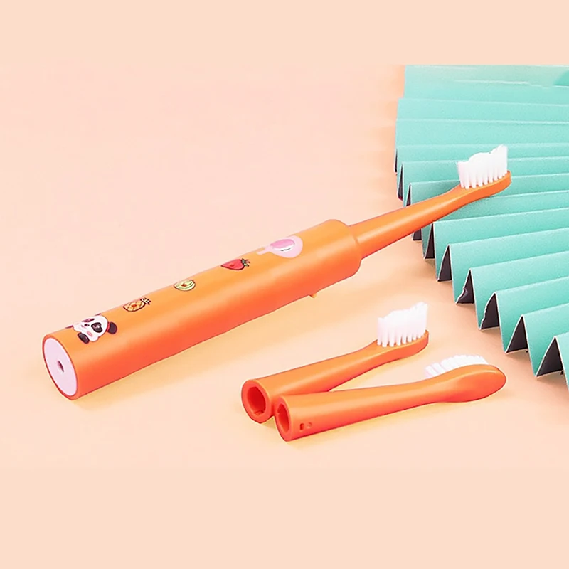 Slim waterproof USB children sonic care kids electric toothbrush brush teeth