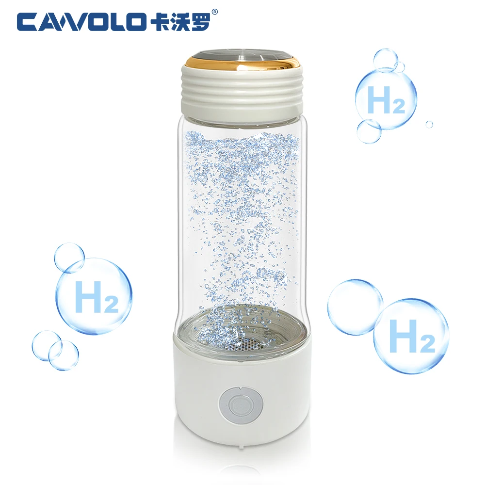 Portable Hydrogen Water Bottle Generator Spe Pem 400ml Hydrogen Water Maker Hydrogen and oxygen separation h2 Rich Water Cup