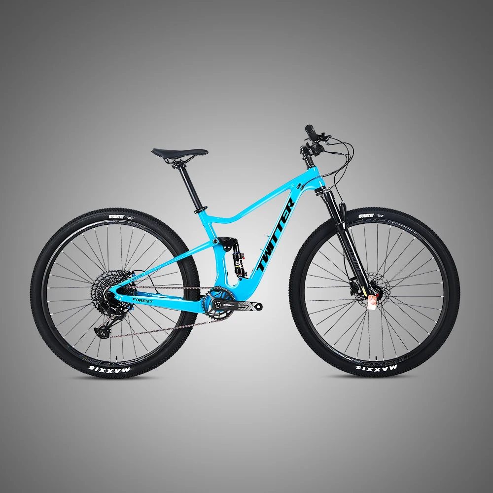 Hot Sale Mountain Bicycle FOREST NX-12 Speed Dual Suspension T000 Carbon Fiber  Road Bikes Carbon Road Bike