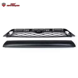 HW Offroad Car Matte Black Bumper Grille For 4Runner 2020 2021 2022 2023