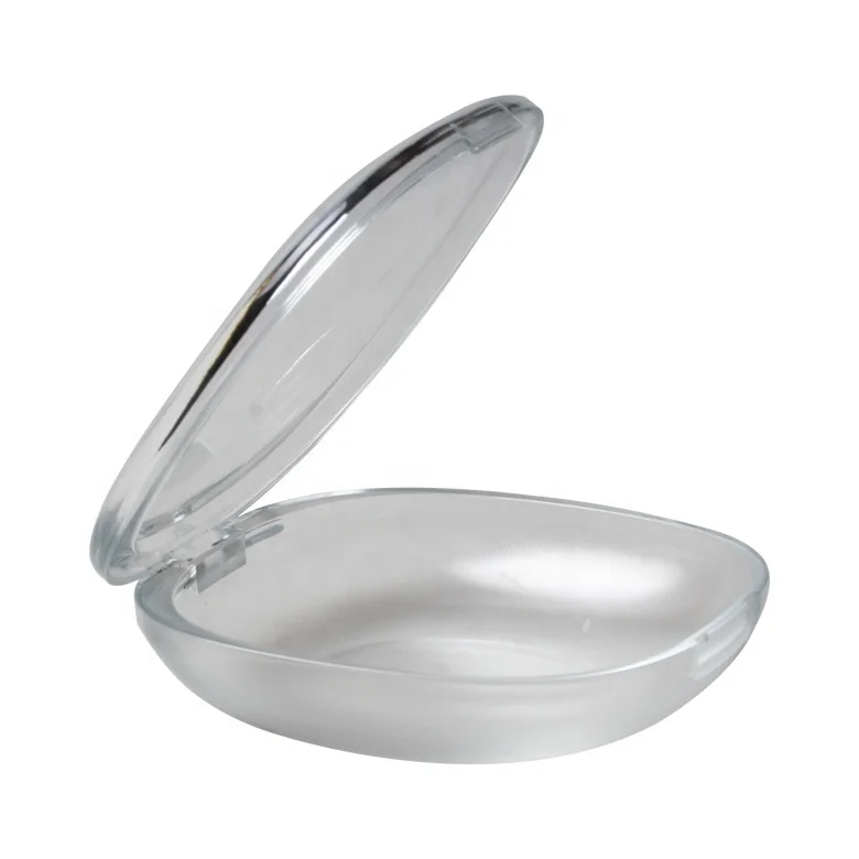 New Arrival Durable Thicken Clear Plastic Dental Retainer Case Orthodontic Mouth Guard Box for Kids Adult