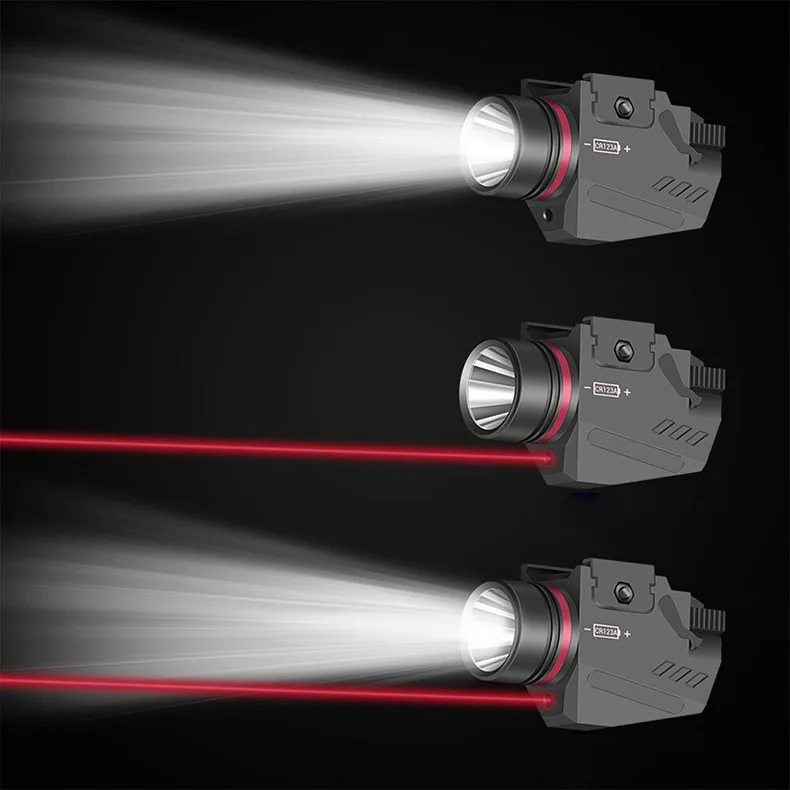 BIJIA Compact Hunting Led Lights Red Laser Dot Sight Hunting Scope