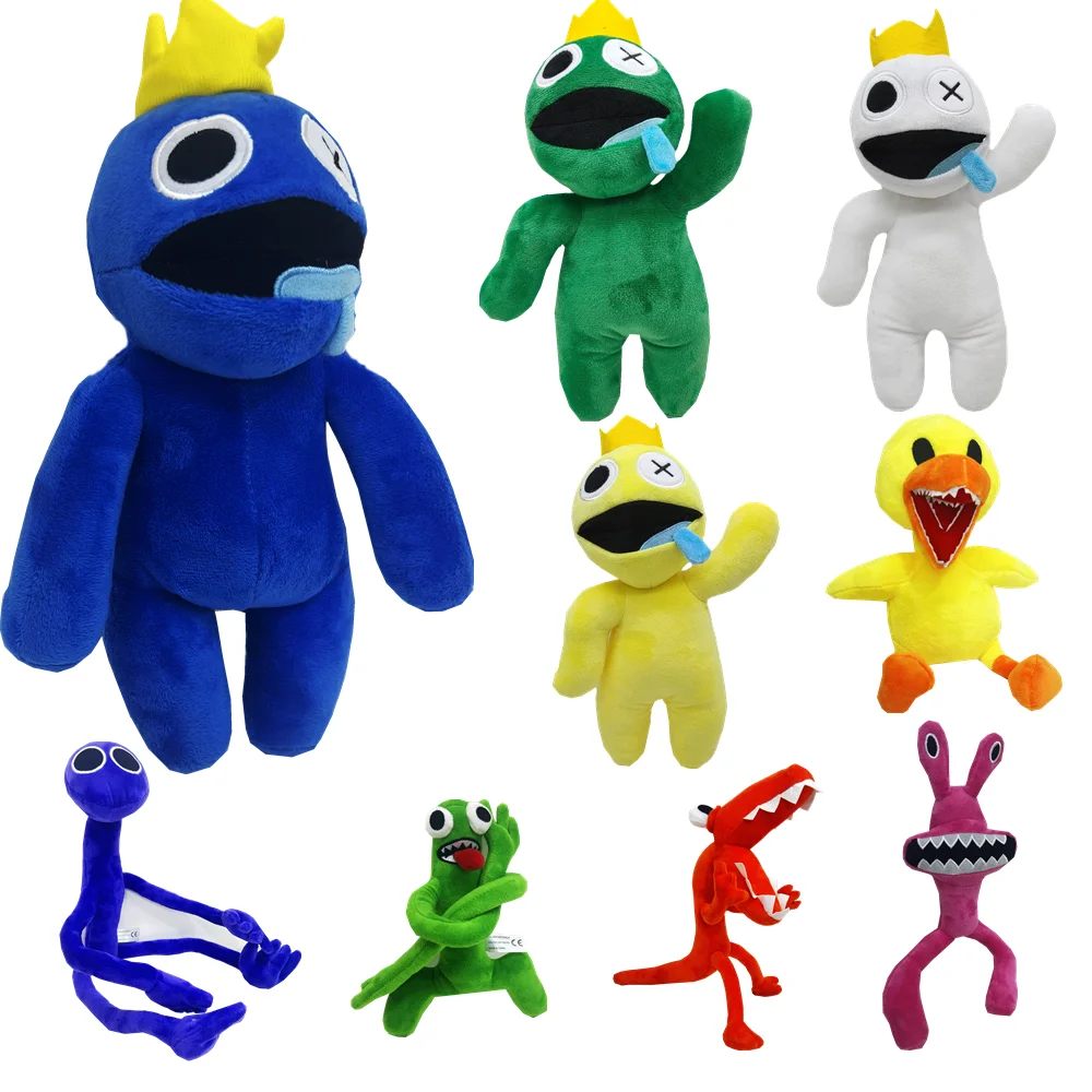 Радужные друзья, плюшевая игрушка, мультяшная игра, персонаж, кукла, кавайный Синий монстр, радуга, игрушки для друзей, мягкое животное, подарок на Хэллоуин