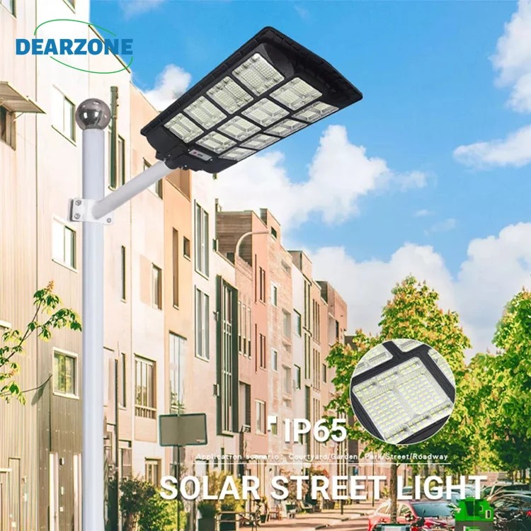 Waterproof LED Street Light 1000w 1500w 2000w 30AH  Powerful 12H Street Solar Light Street Solar Lights Outdoor Patio