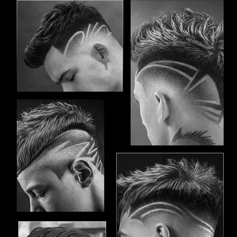 Electric Machine USB rechargeable Cordless Barberia Hair Trimmer Barber Trimmer Professional Barber Haircut for KM-2299