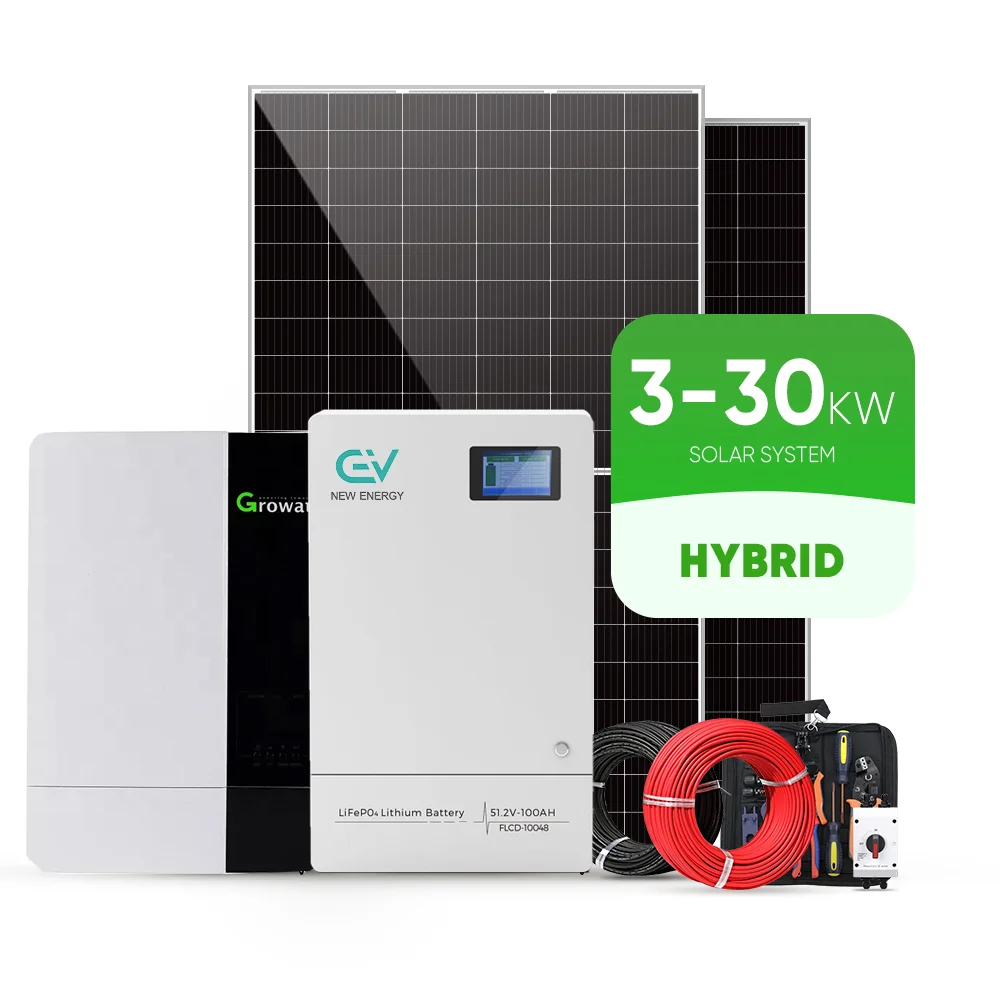Elan Solar Panel Kit Power Generator 5kw On And Off Grid Hybrid Solar Inverter 10kw 15kw 20kw Home Solar Energy Systems