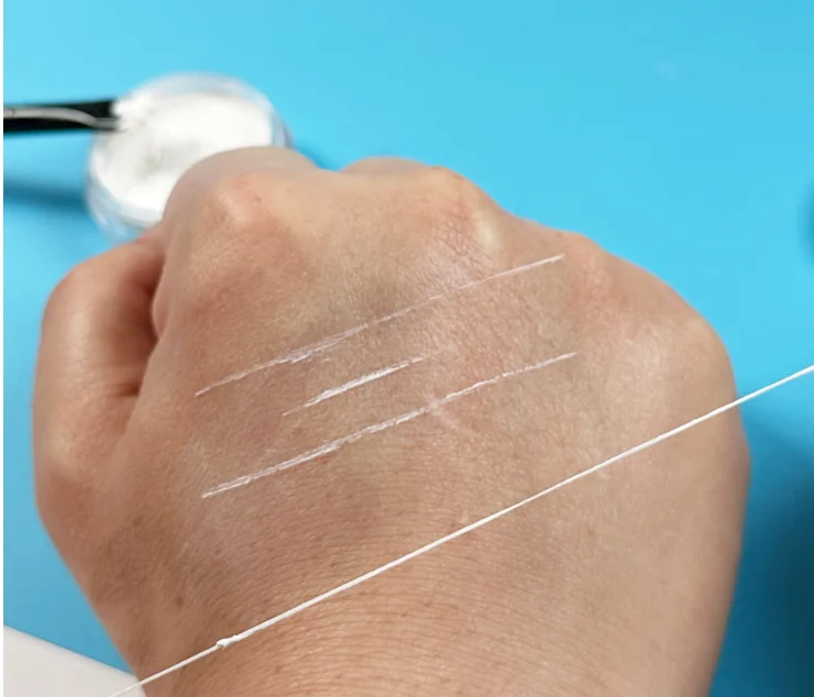 OEM Private label microblading lip white eyebrow brow shaping mapping paste kit with mapping string