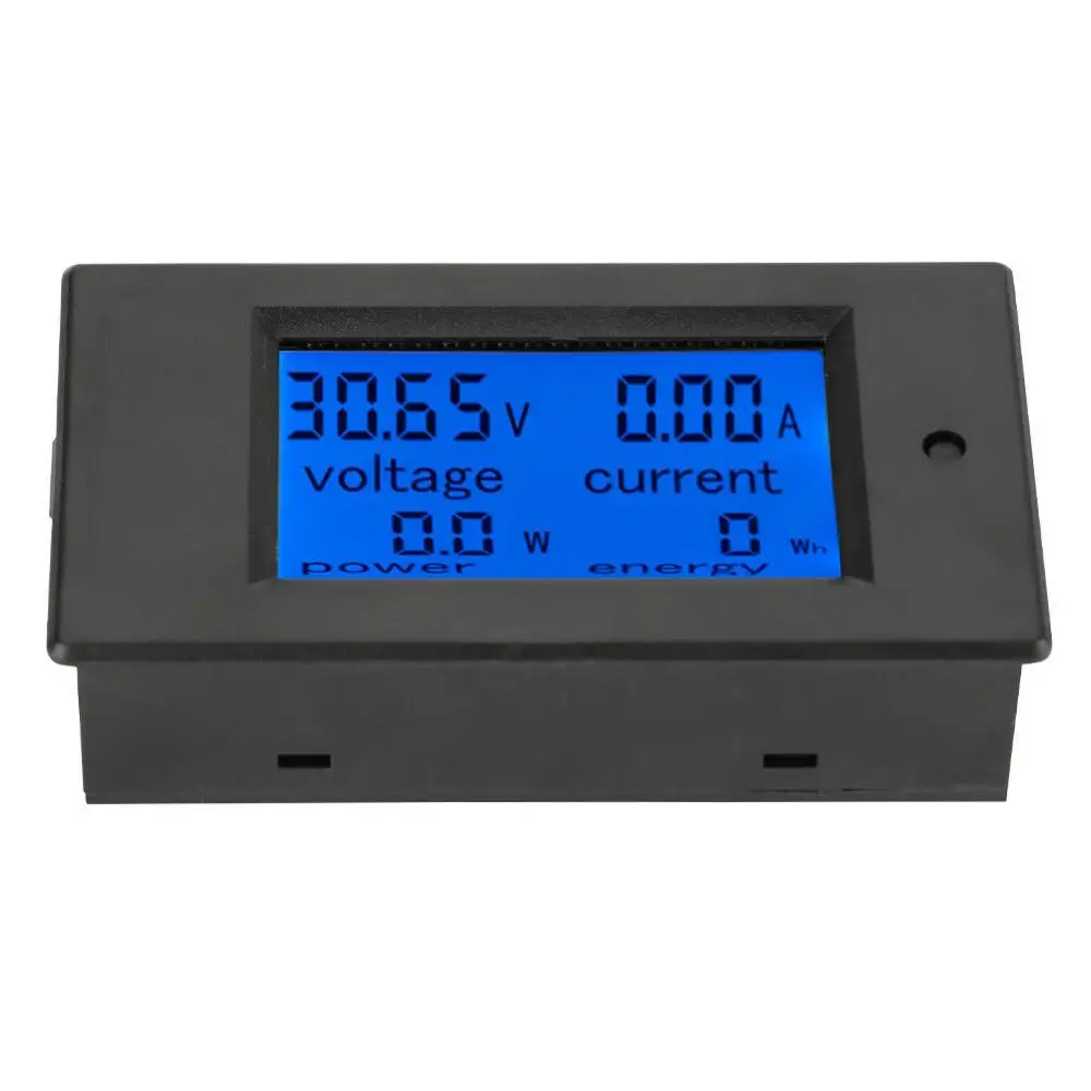 50A/100A DC6.5-100V Digital 0-10KW Power Energy Voltage Current Meter