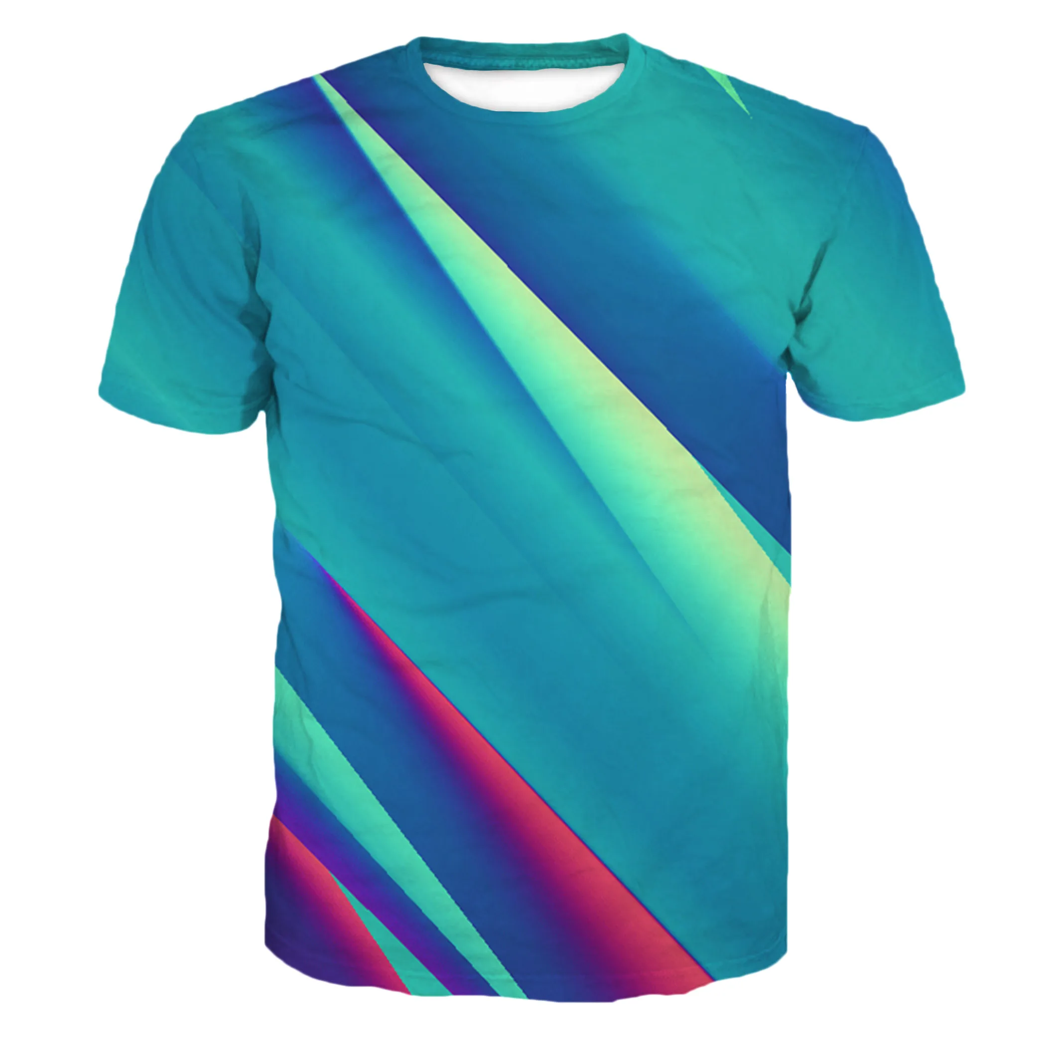 online shopping OEM 3d printing man sublimation cartoon print 3d t shirt