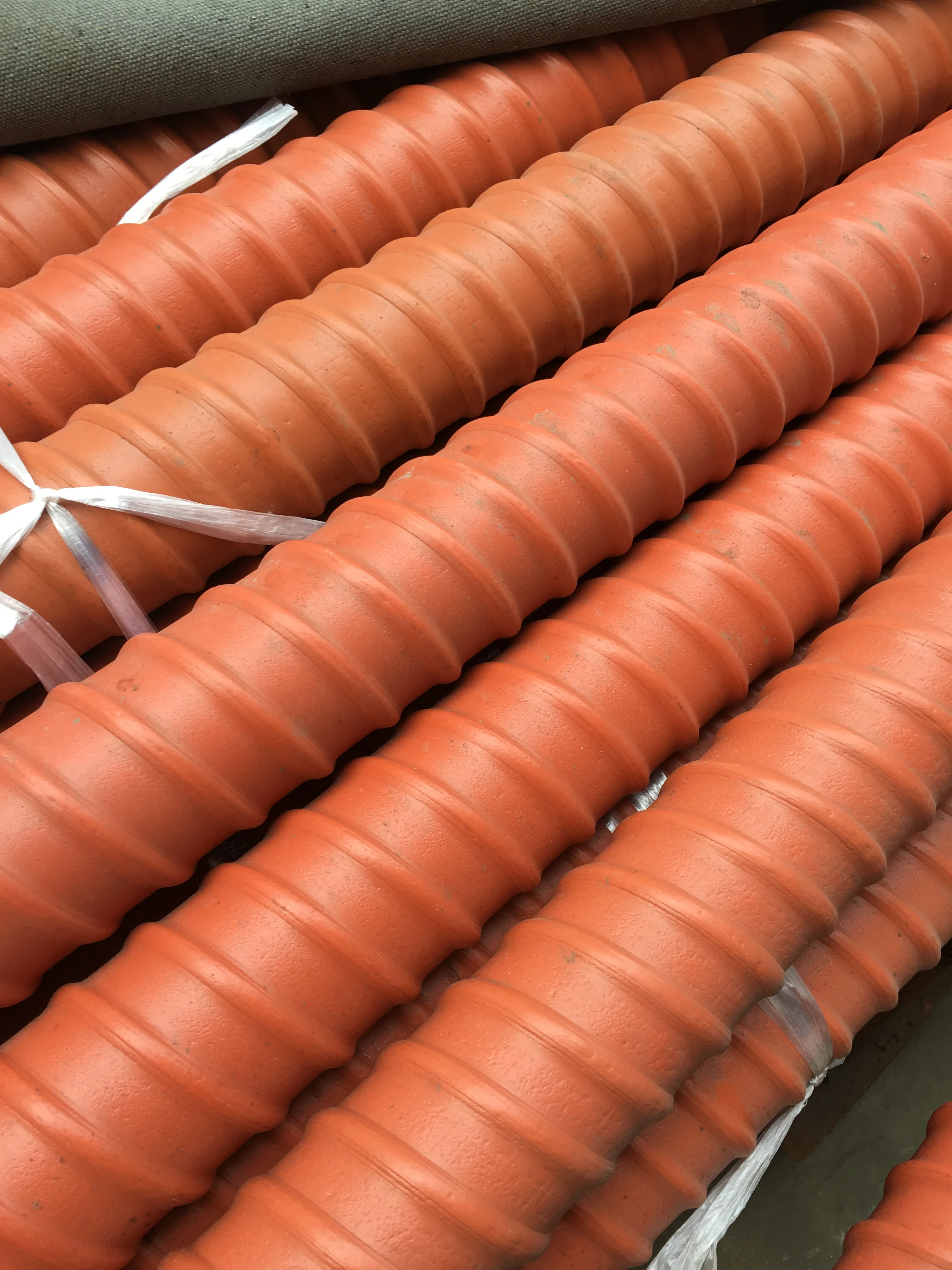 Гофрированный HDPE воздуховод пластиковый строительный материал для строительства