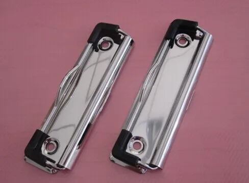 Fashionable cheap price clear delicate iron wire clip For Business School Hospital Office Clipboard A4