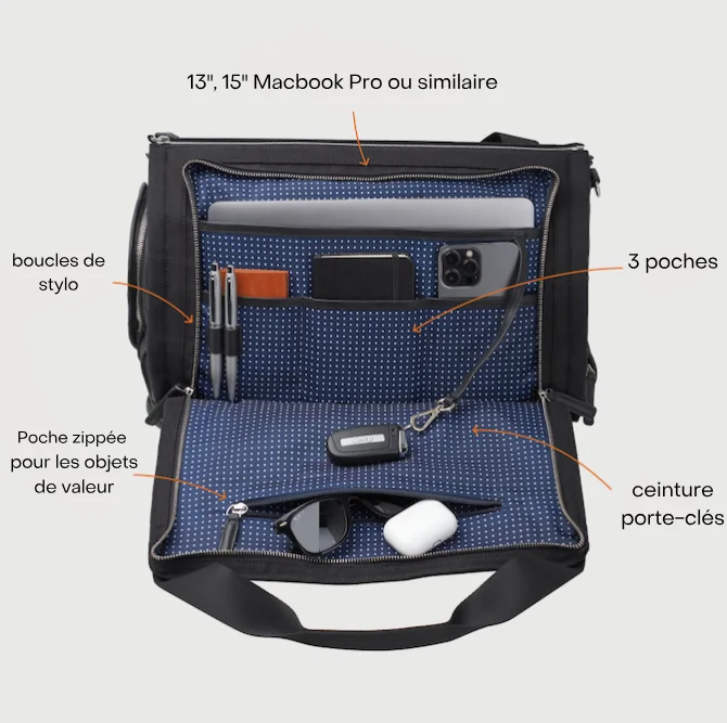 Мужской складной дорожный костюм из Веганской кожи