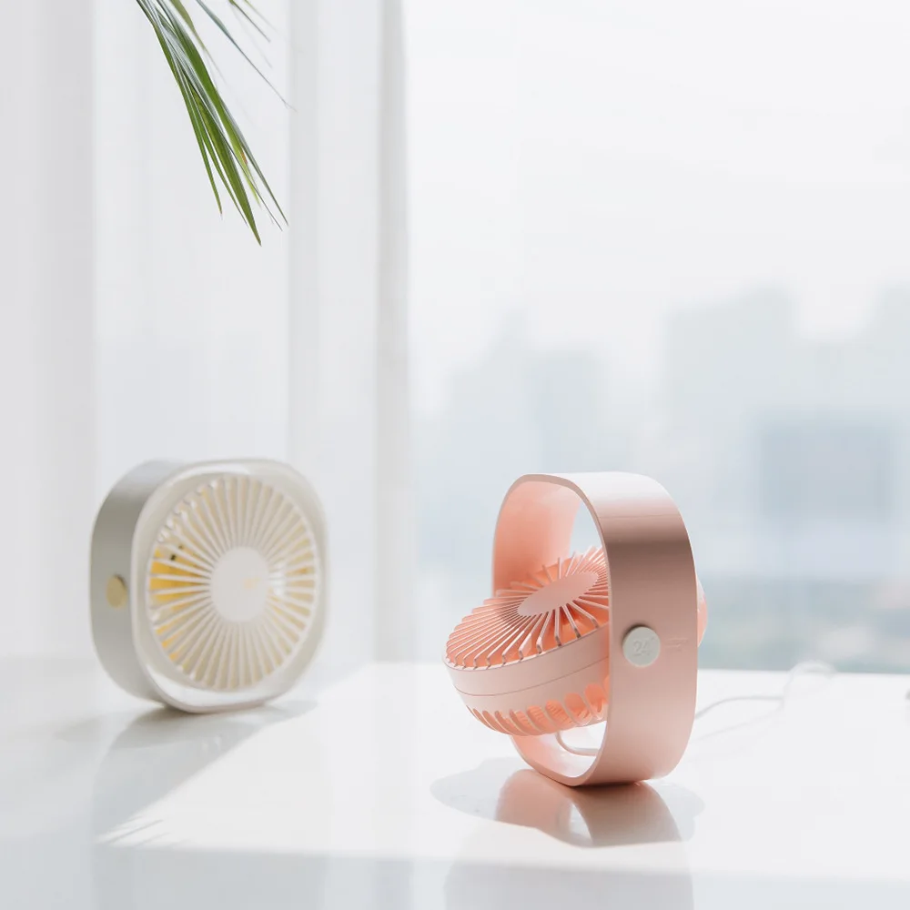 Desk Table USB Fan OEM ODMFoldable Plastic Mechanical Customized Portable Fan