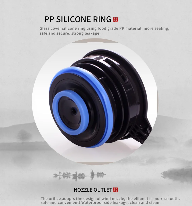 PINKAH private label 1100ML Stainless Steel Double Walled Vacuum Coffee Pot Insulated Jug Thermal tea Carafe with filter