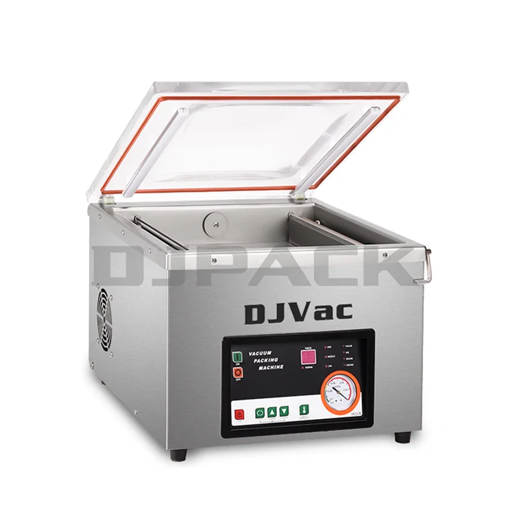 DZ-400/2F Table Type Single Chamber Vacuum Packaging Sealer Machine For Meat Food