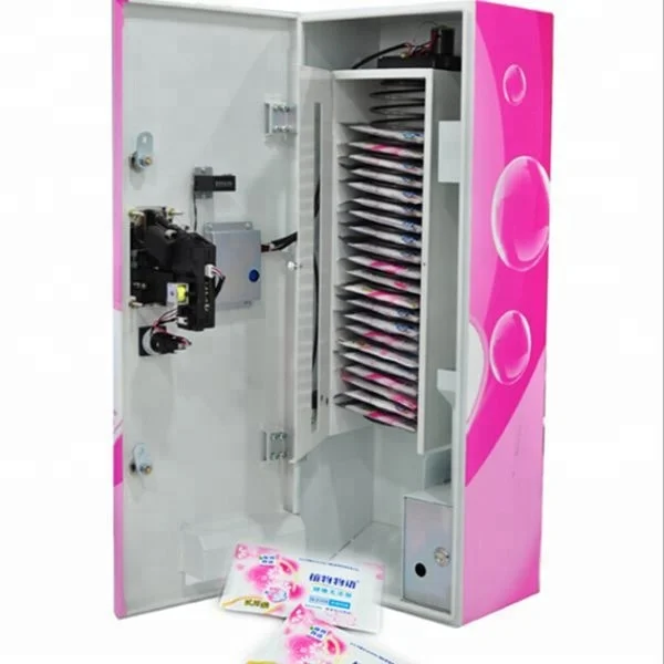 Wall Mounted Women Sanitary Pad/Washing powder/Liquor Vending Machine
