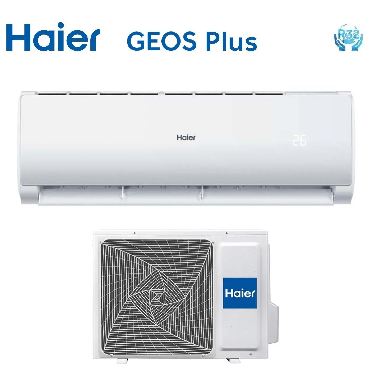 Climatizzzatore Condizionatore hayer инвертор serie GEOS плюс 24000 Btu AS68TEMHRA R-32 Classe A ++/A +