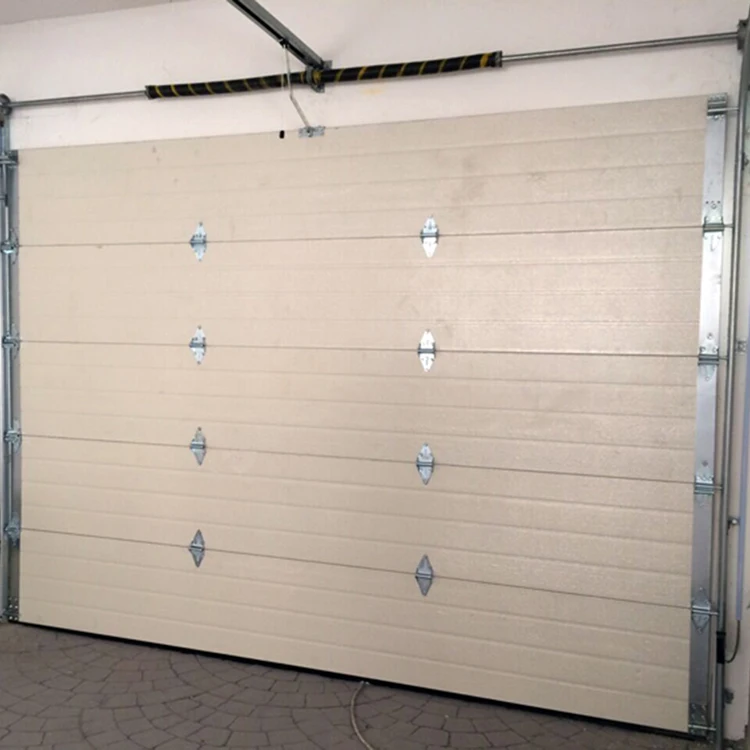 16x8 automatic autonated steel panel garage doors