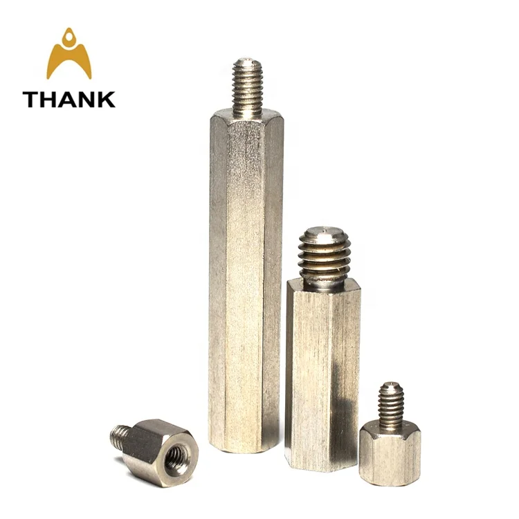 3/8 female to 5/8 male threaded rod bolt PCB board m3 hex standoffs spacer