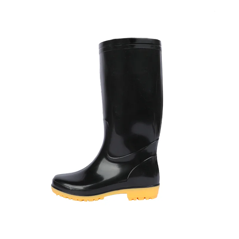 Waterproof Rubber Wellington Rain Boots, Wholesale PVC Gum Boots for Industry, Fishing Men & Women Manufacturer