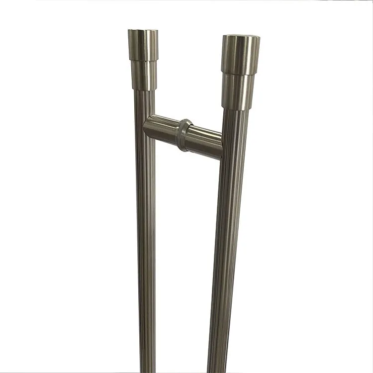 Stainless Steel Door Handle Gold Plated